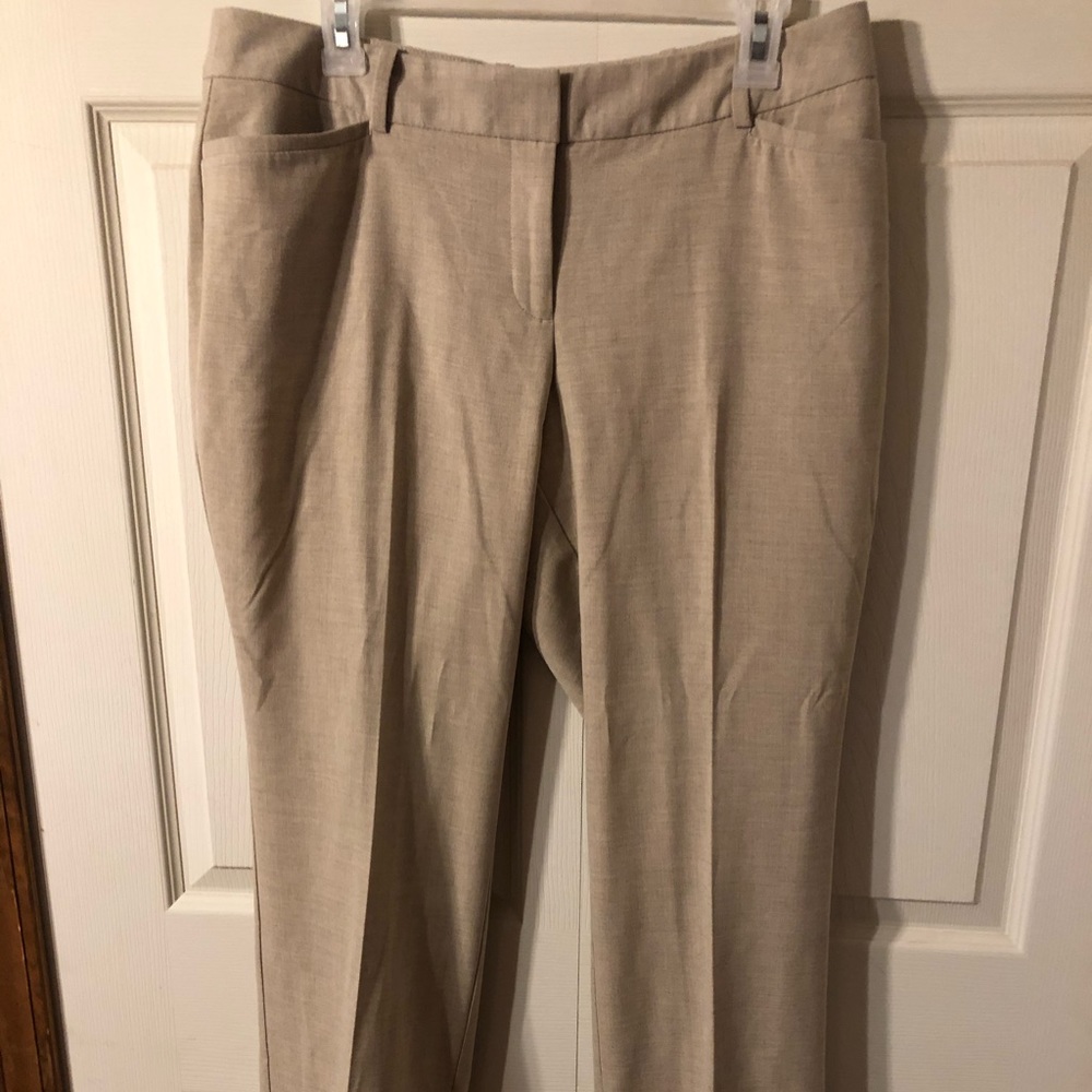 Tan Dress Pants. Size 10 Petite